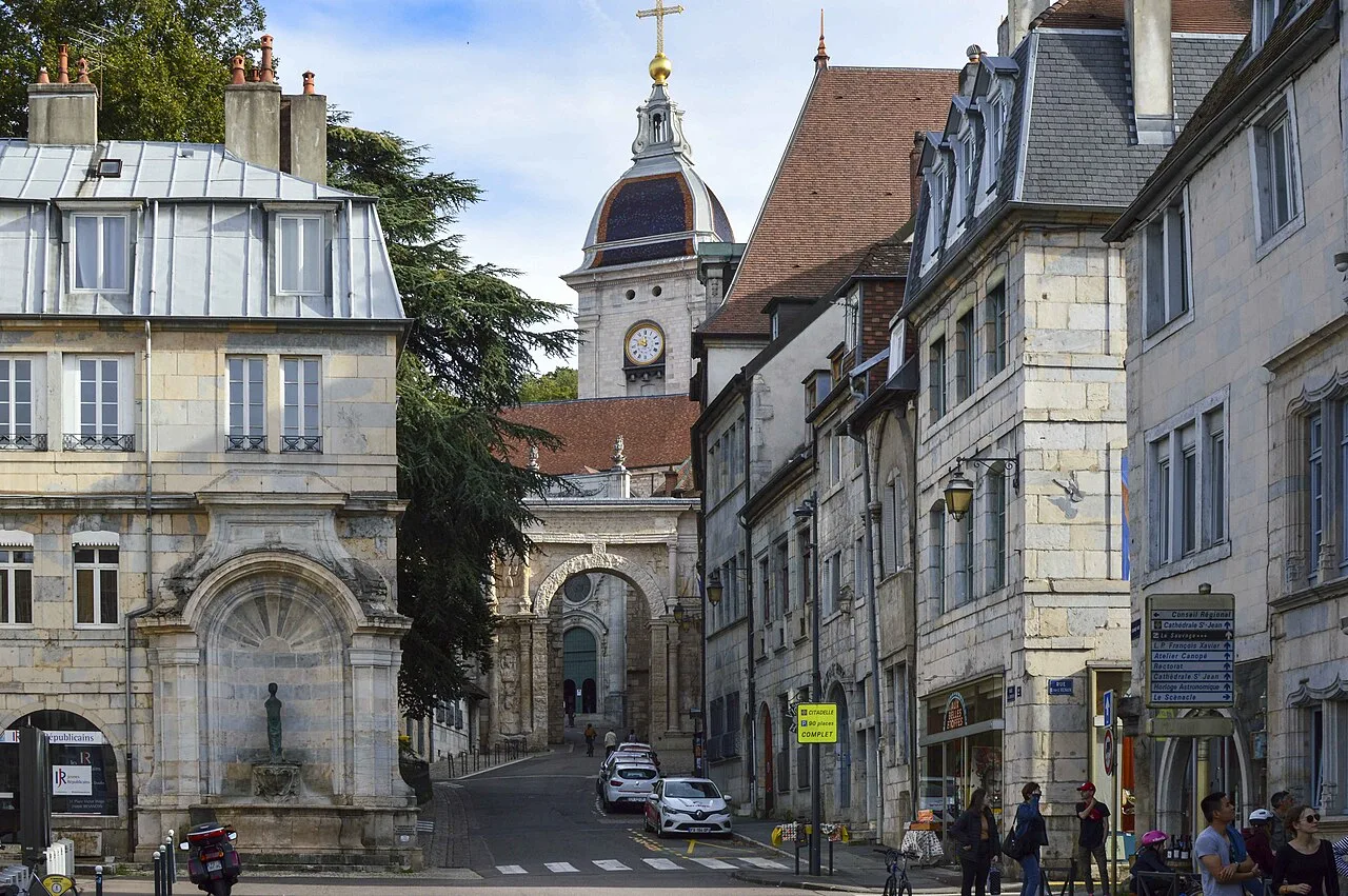 Vue de Besançon dans le Doubs